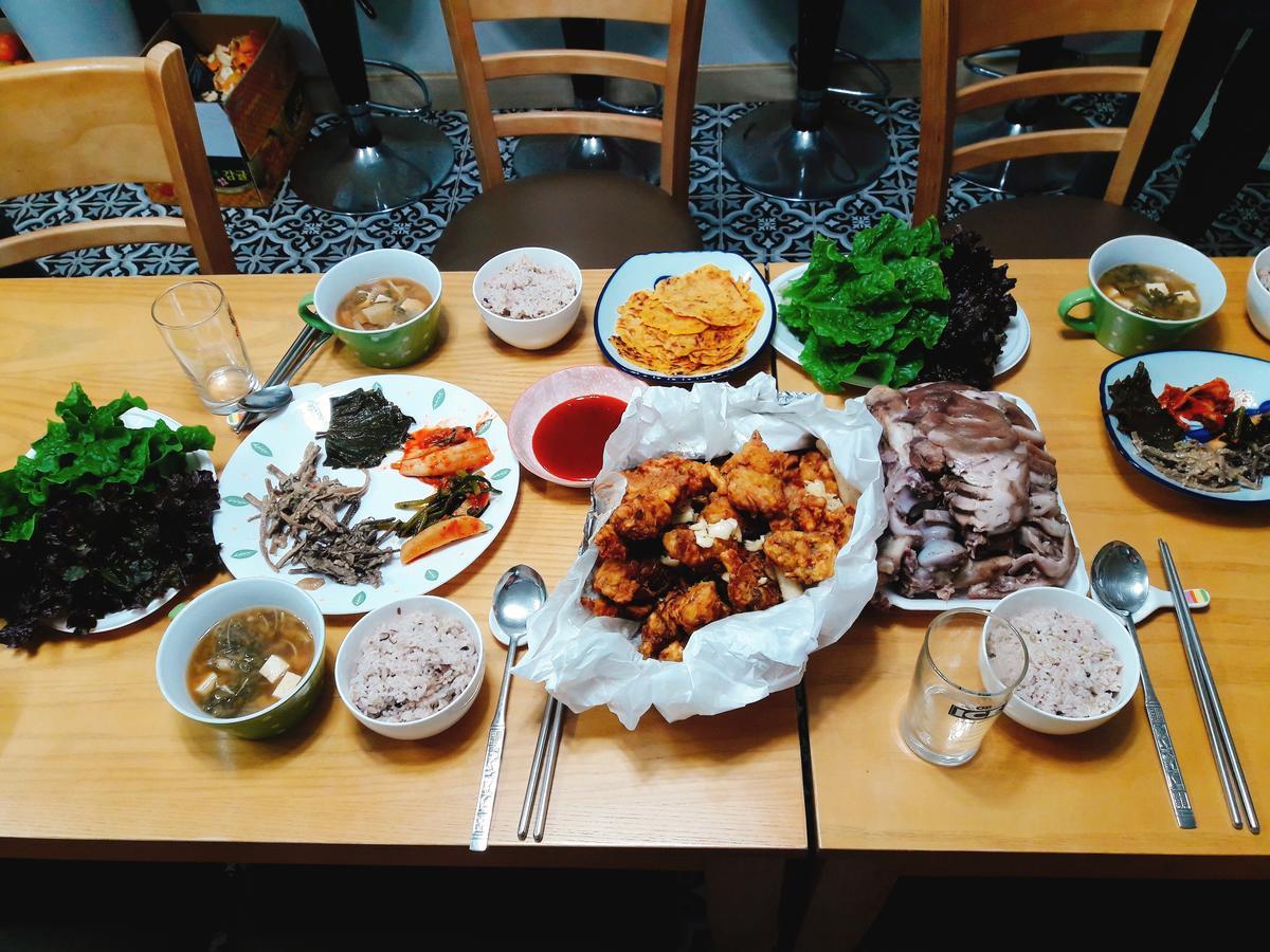 Blue Island Guesthouse Seogwipo Esterno foto