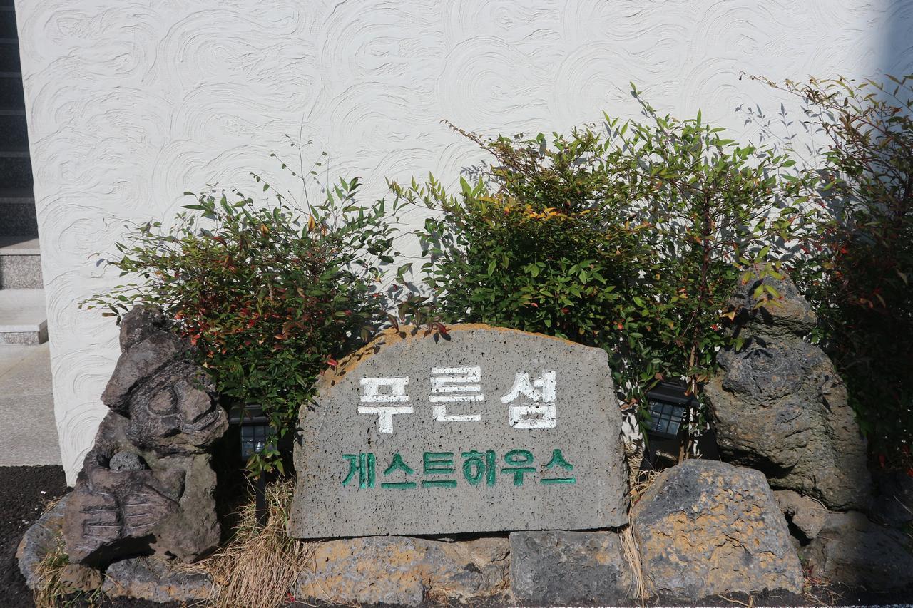 Blue Island Guesthouse Seogwipo Esterno foto