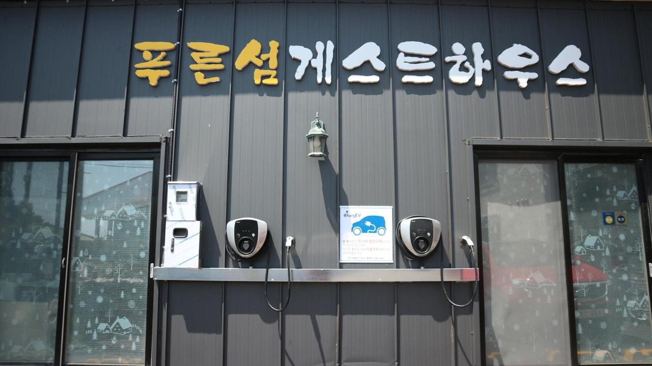 Blue Island Guesthouse Seogwipo Esterno foto